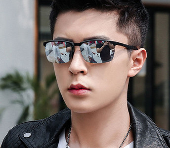 Νέο μοντέλο ανδρικά γυαλιά με μεταλλικό σκελετό - τετράγωνο σχήμα