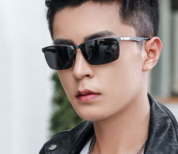 Νέο μοντέλο ανδρικά γυαλιά με μεταλλικό σκελετό - τετράγωνο σχήμα