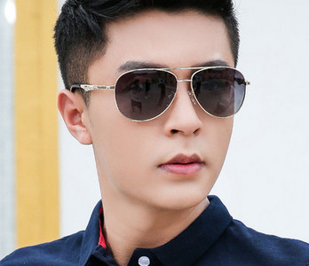 Ανδρικά γυαλιά ηλίου - στρογγυλό σχήμα