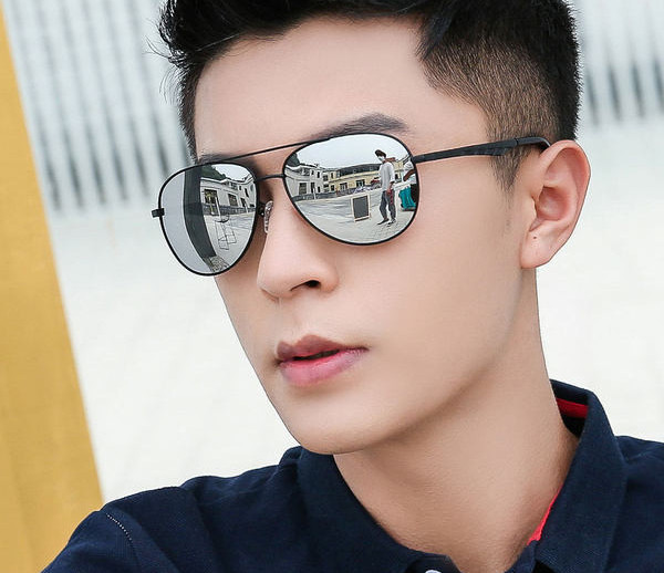 Ανδρικά γυαλιά ηλίου - στρογγυλό σχήμα