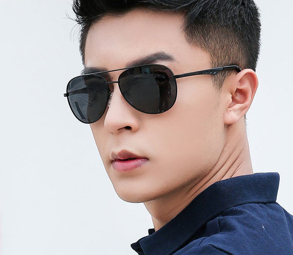 Ανδρικά γυαλιά ηλίου - στρογγυλό σχήμα