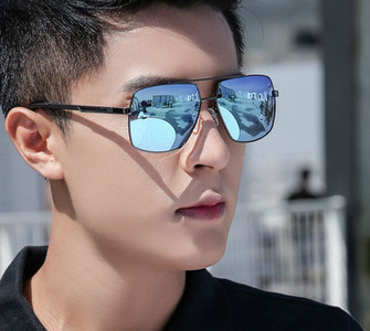 Fashion Ανδρικά Polarized Ανδρικά γυαλιά ηλίου με φακούς καθρέφτη