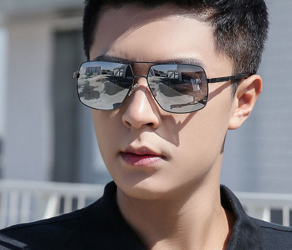 Fashion Ανδρικά Polarized Ανδρικά γυαλιά ηλίου με φακούς καθρέφτη