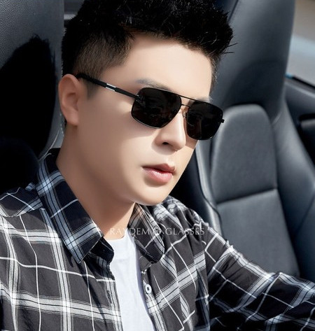 Metallraamiga meeste päikeseprillid - polariseeritud