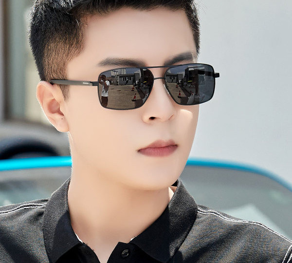 Värvimuutuse ja UV-kaitsega meeste päikeseprillid