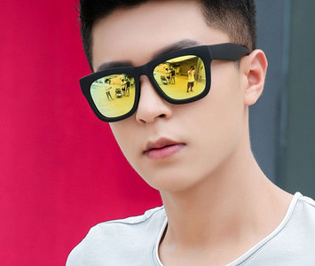 Retro plastraamiga meeste kandilised päikeseprillid