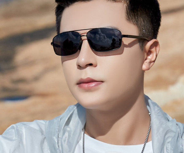 Μοντέρνα ανδρικά γυαλιά ηλίου κατάλληλα για οδήγηση