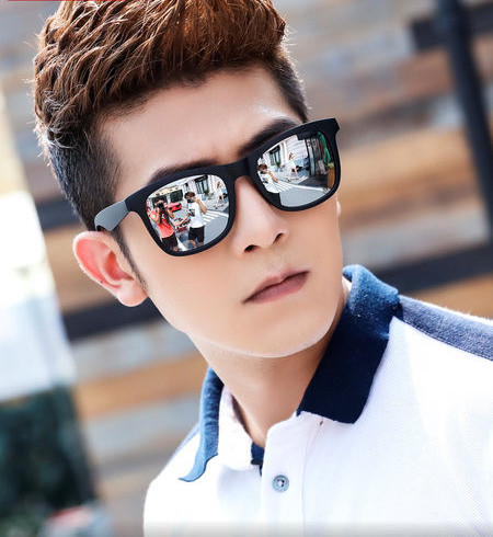 Ochelari actuali pentru bărbați cu efect de oglindă