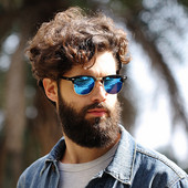 Ανδρικά γυαλιά προστασίας UV Retro