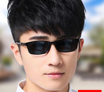 Meeste vabaaja õhukese raamiga polariseeritud prillid