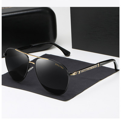 Ανδρικά γυαλιά με λεπτό μεταλλικό σκελετό - κατάλληλα για οδήγηση