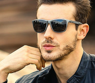 Ανδρικά γυαλιά ηλίου με χοντρό σκελετό