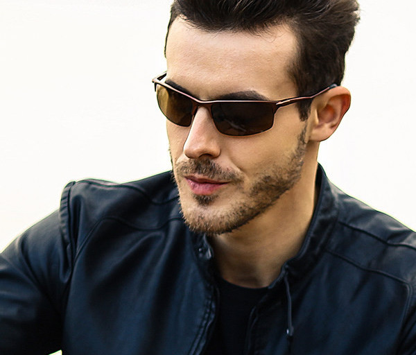 Uue mudeli metallraamidega meeste päikeseprillid