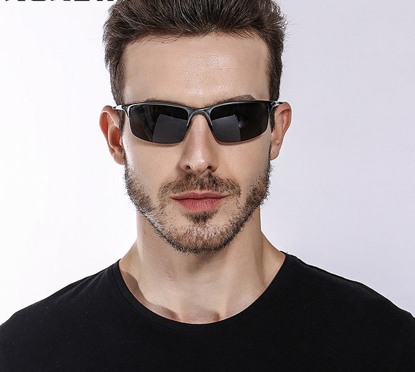 Uue mudeli metallraamidega meeste päikeseprillid