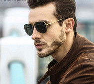 Muške sunčane naočale s automatskom promjenom boje stakala