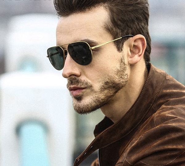 Muške sunčane naočale s automatskom promjenom boje stakala