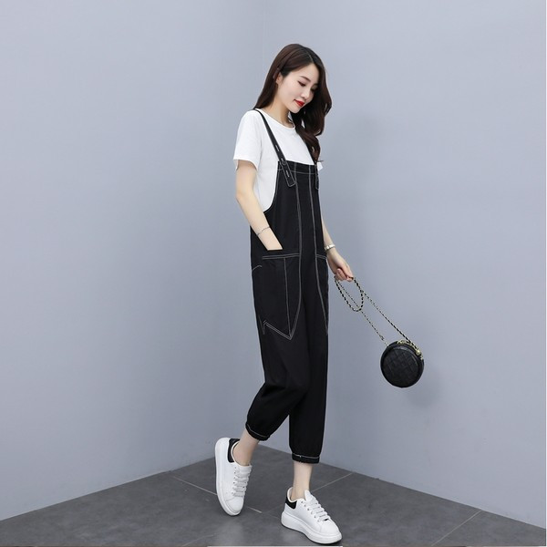 Casual γυναικεία ολόσωμη φόρμα με τσέπες νέο μοντέλο