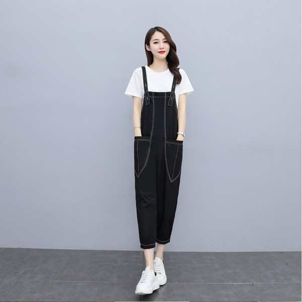 Casual γυναικεία ολόσωμη φόρμα με τσέπες νέο μοντέλο