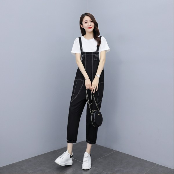 Casual γυναικεία ολόσωμη φόρμα με τσέπες νέο μοντέλο