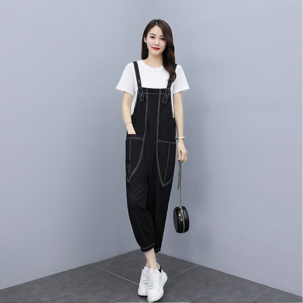 Casual γυναικεία ολόσωμη φόρμα με τσέπες νέο μοντέλο