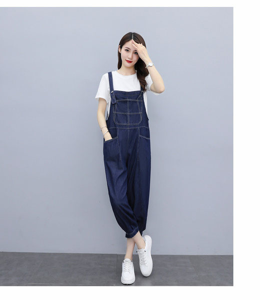 Lihtne taskuga teksakombinesoon