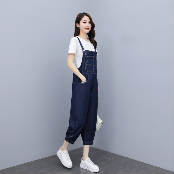 Lihtne taskuga teksakombinesoon