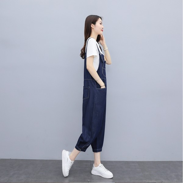 Lihtne taskuga teksakombinesoon