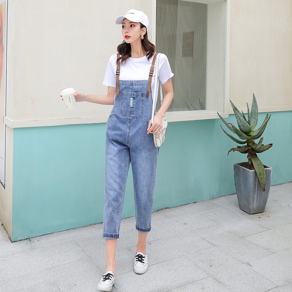 Nahast rihmadega naiste teksakombinesoon uus mudel