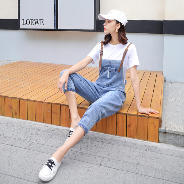 Nahast rihmadega naiste teksakombinesoon uus mudel