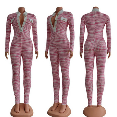 Naiste vabaaja nööpidega kombinesoon – kahte värvi