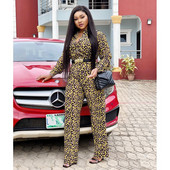 Λεοπάρ μακρυμάνικη ολόσωμη φόρμα