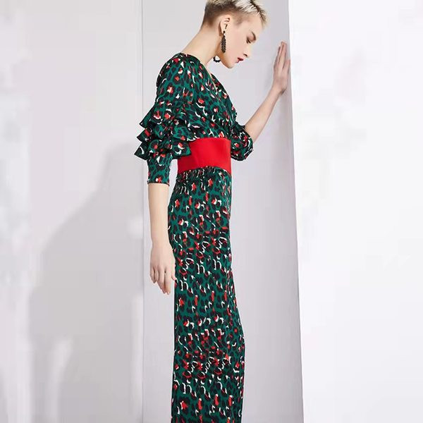 Ženski ležerni kombinezon s printom