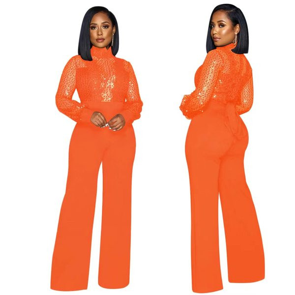 Salopeta dama cu guler inalt si paiete