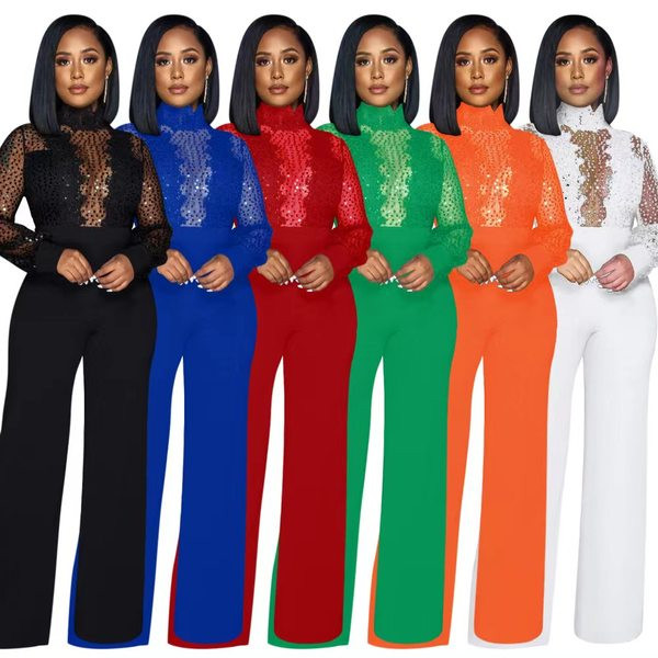 Salopeta dama cu guler inalt si paiete