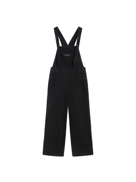 Φαρδύ σχέδιο γυναικεία ολόσωμη φόρμα με ψηλή μέση