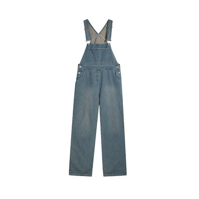Női farmer jumpsuit új modellje kék színben
