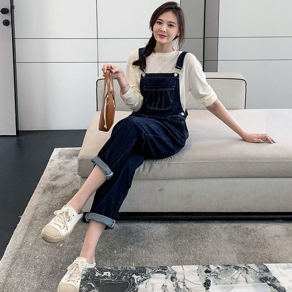 Τζιν ολόσωμη φόρμα με τσέπη