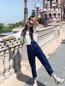 Γυναικεία τζιν ψηλόμεση φόρμα