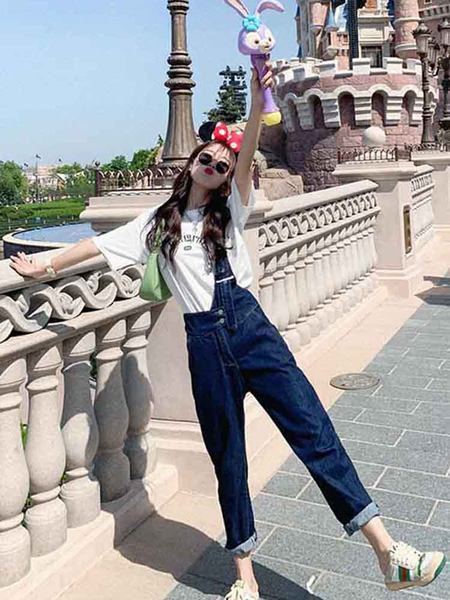 Γυναικεία τζιν ψηλόμεση φόρμα