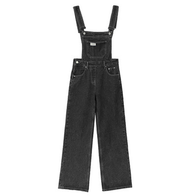 Μοντέρνα γυναικεία τζιν φόρμα - μαύρο και μπλε χρώμα