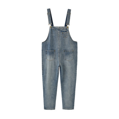 Salopetă de damă din denim cu bretele