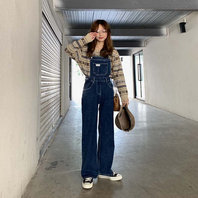 Salopeta de dama - in doua culori