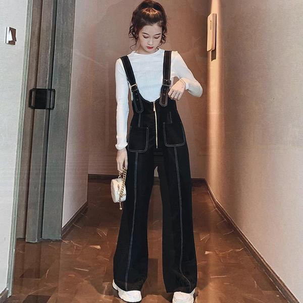 Ženski casual kombinezon s naramenicama