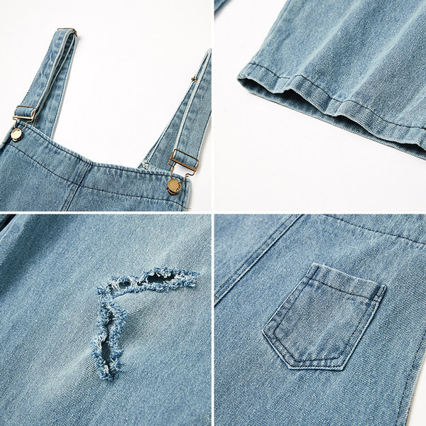 Γυναικεία ολόσωμη φόρμα με σκισμένα μοτίβα