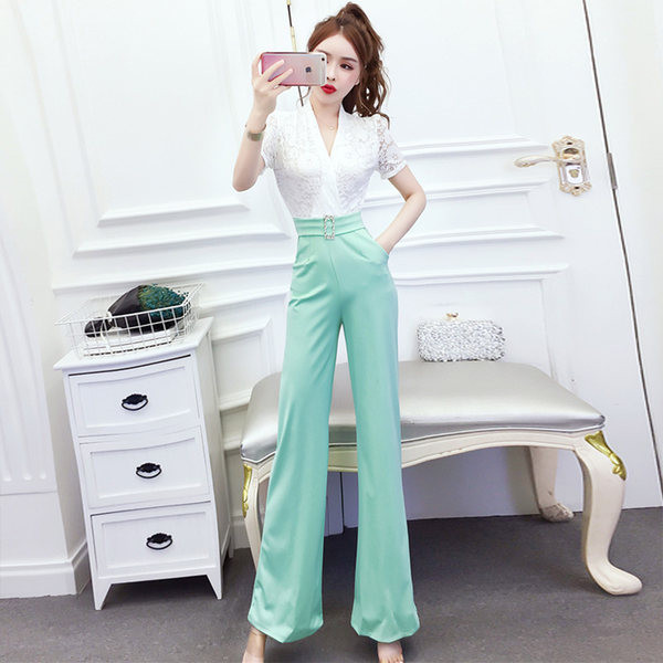 Γυναικεία επίσημη φόρμα σε στυλ Charleston με ζώνη και δαντέλα