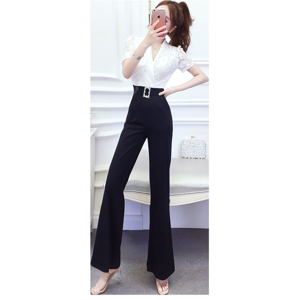 Γυναικεία επίσημη φόρμα σε στυλ Charleston με ζώνη και δαντέλα