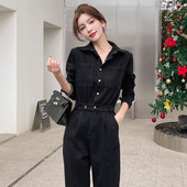 Salopeta de dama cu nasturi si buzunar