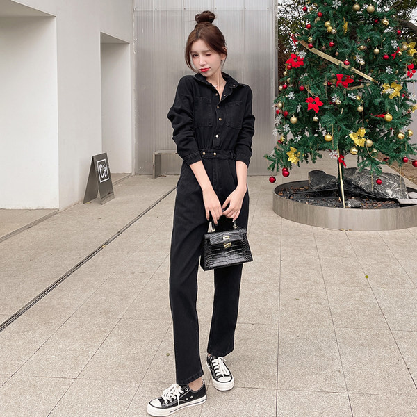 Salopeta de dama cu nasturi si buzunar