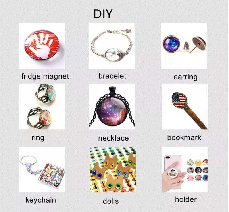 50 gb. Stikla acis šūšanai, lellēm, amatniecībai, piederumiem, kaķu acīm, pūķa dinozauru acīm, apaļš kabošons