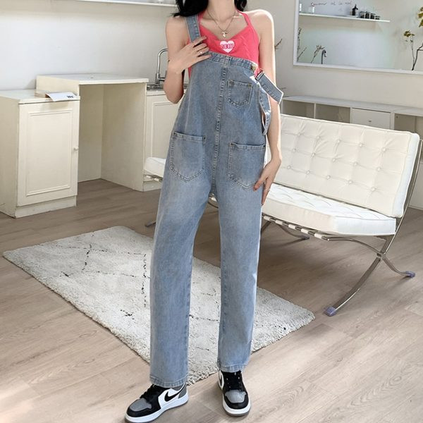 Γυναικεία casual ολόσωμη φόρμα με τσέπη